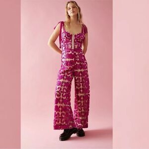 Free People Lucille Lace One Piece